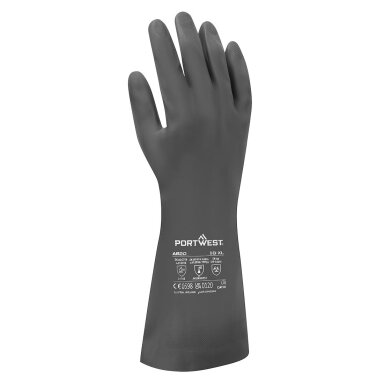 A820 - Neopreno pirštinė chemijos pramonei