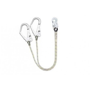 LB102-02-022x2 Dvigubas saugos lynas su karabinais AZ002 ir AZ022x2