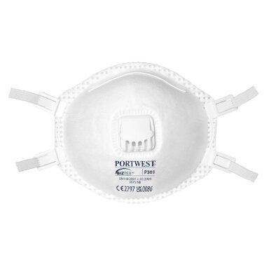 P301 - FFP3 respiratorius su vožtuvu